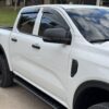 Estribos Steeltiger Blacktrend punteras acero