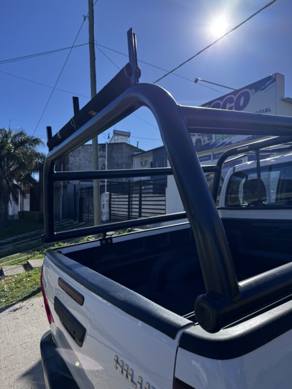 Jaula de trabajo con rodillos porta escaleras