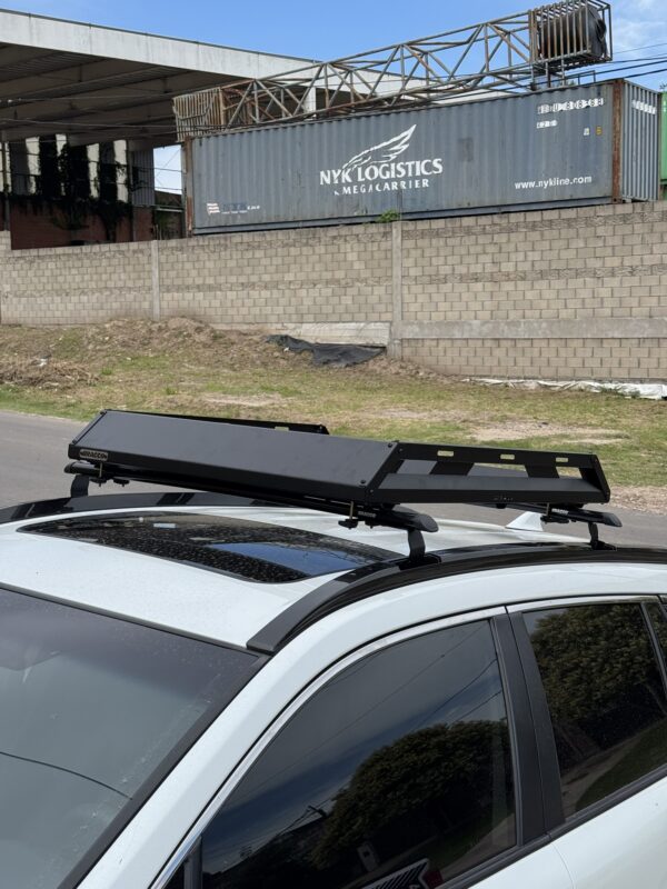 Barras porta equipajes + canasto Bracco