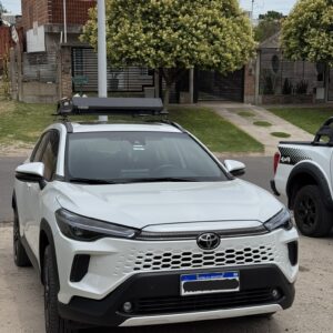 Barras porta equipajes + canasto Bracco