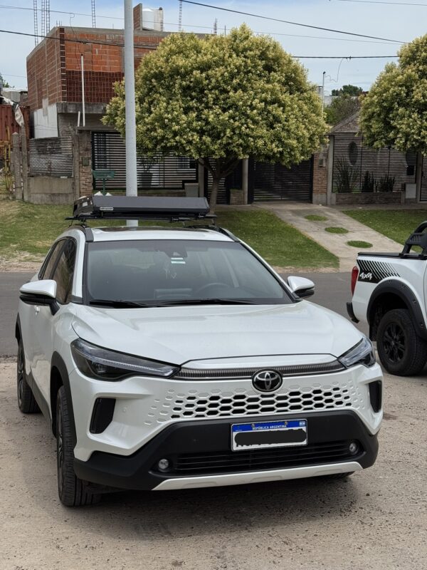 Barras porta equipajes + canasto Bracco