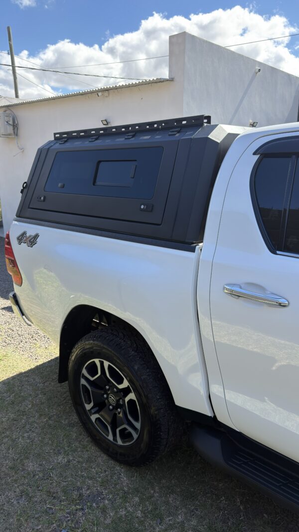 Cúpula Canopy laterales vidriados