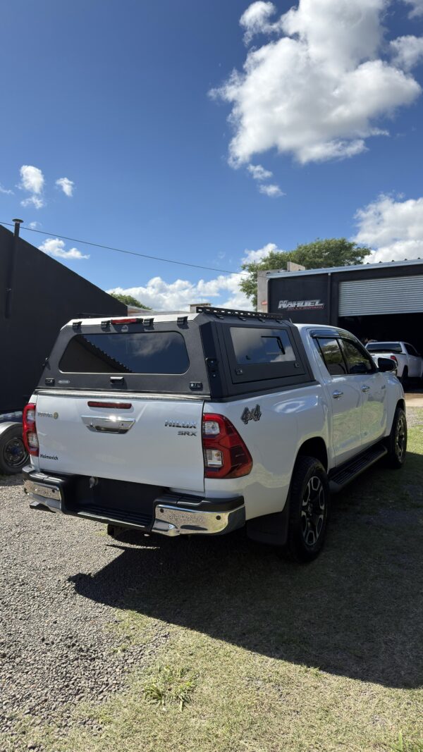 Cúpula Canopy laterales vidriados