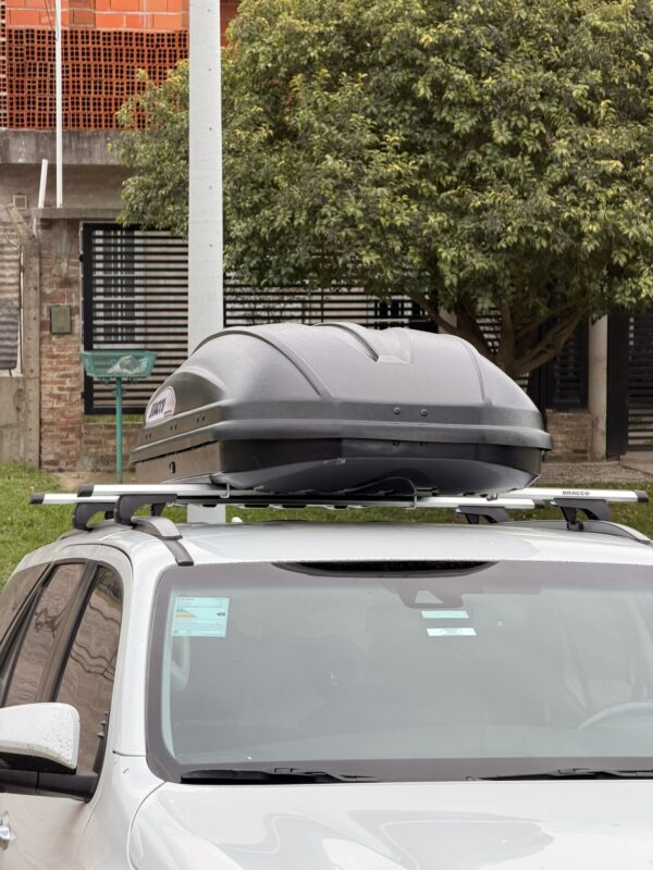 Baul de techo Bracco 460lts + Barras porta equipajes